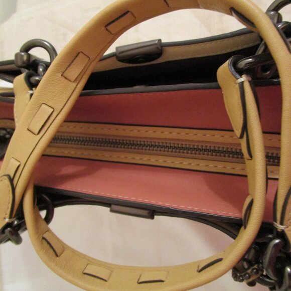 Coach Dreamer Colorblock Satchel - Picture 4 of 16